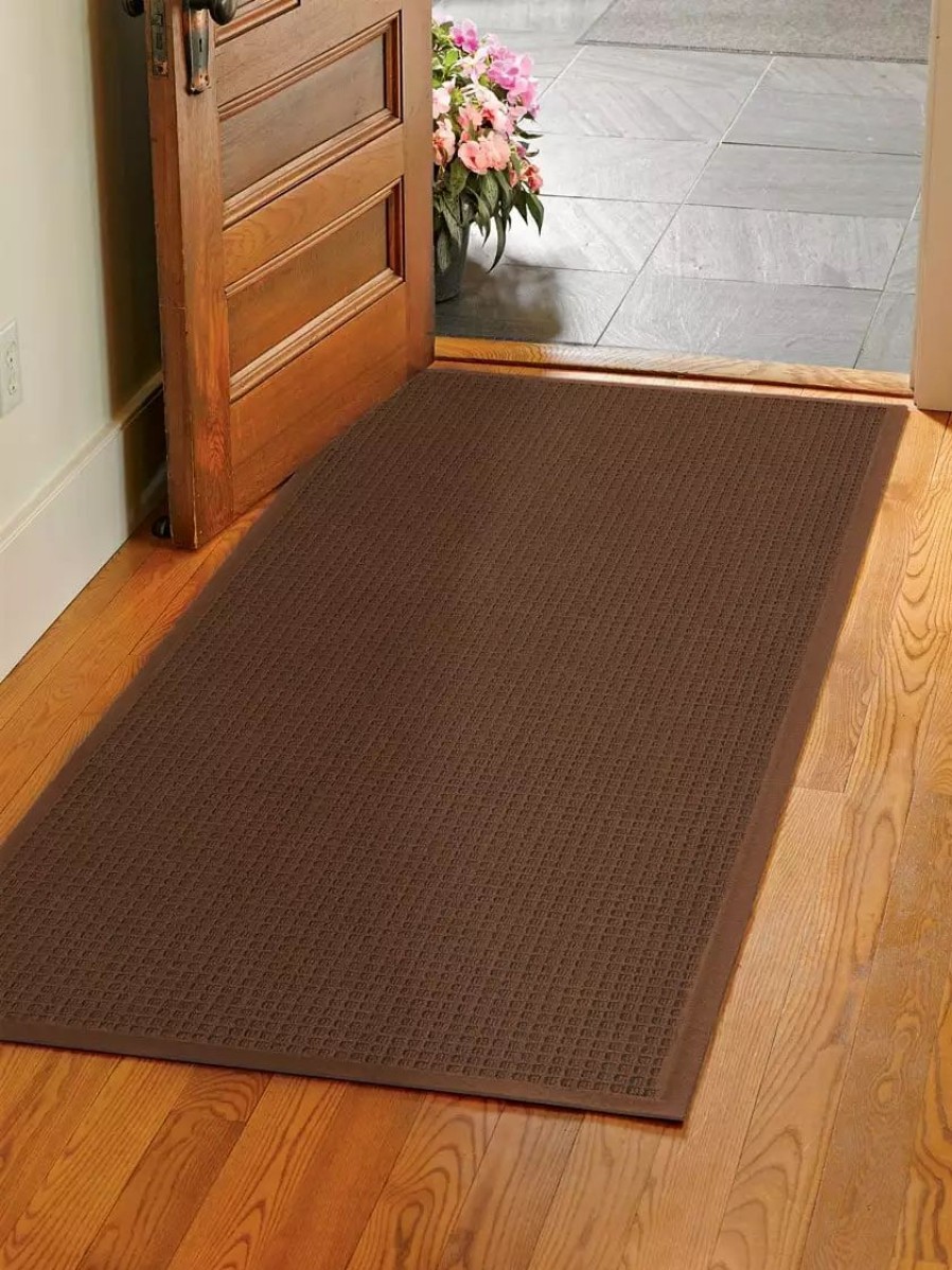 Home & Kitchen * | Gsc Squares Water Glutton Runner Mat, 36 X 84