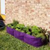 Planters & Raised Beds * | Gsc Smart Pot Raised Bed Planter, Purple