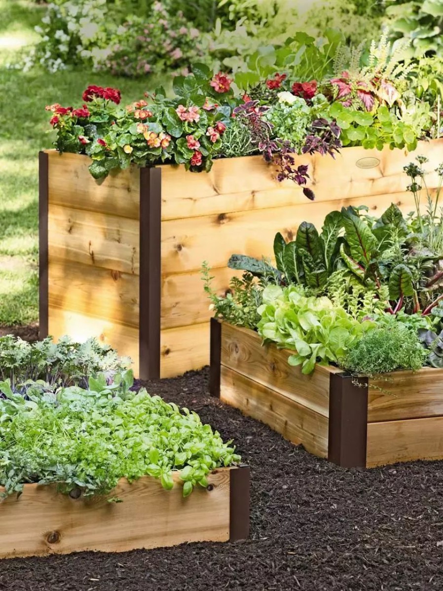 Planters & Raised Beds * | Gsc Elevated Raised Bed, 2 X 8