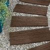 Landscaping Tools & Supplies * | Gsc Recycled Rubber Railroad Tie Stepping Stone