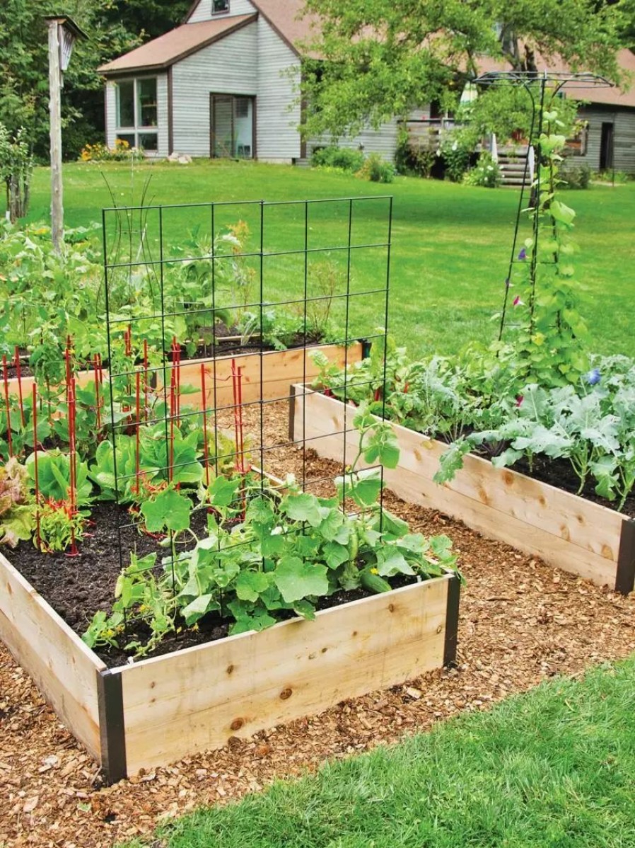 Planters & Raised Beds * | Gsc Deep Root Raised Beds, 14 Deep 4 Wide