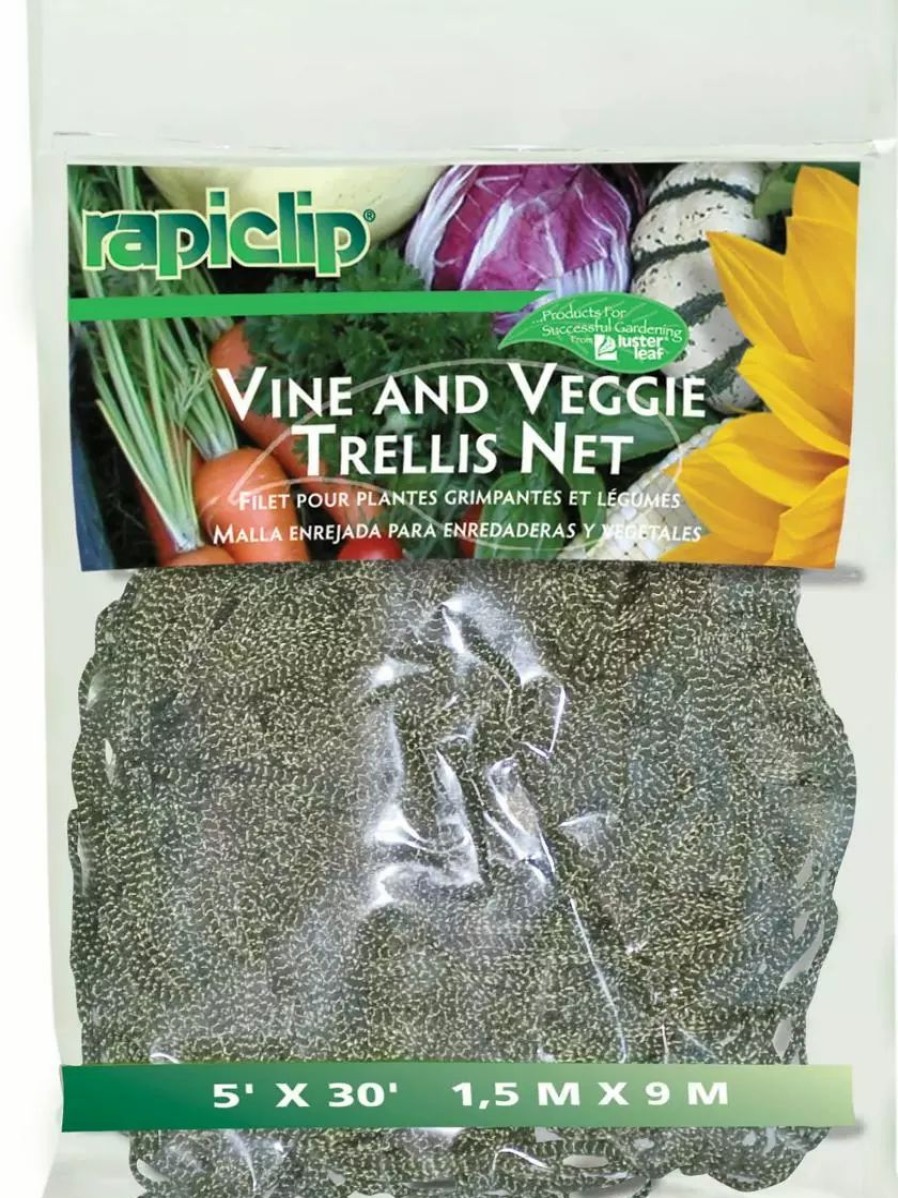 Plant Supports * | Gsc Vine And Veggie Trellis Netting, 5 X 30