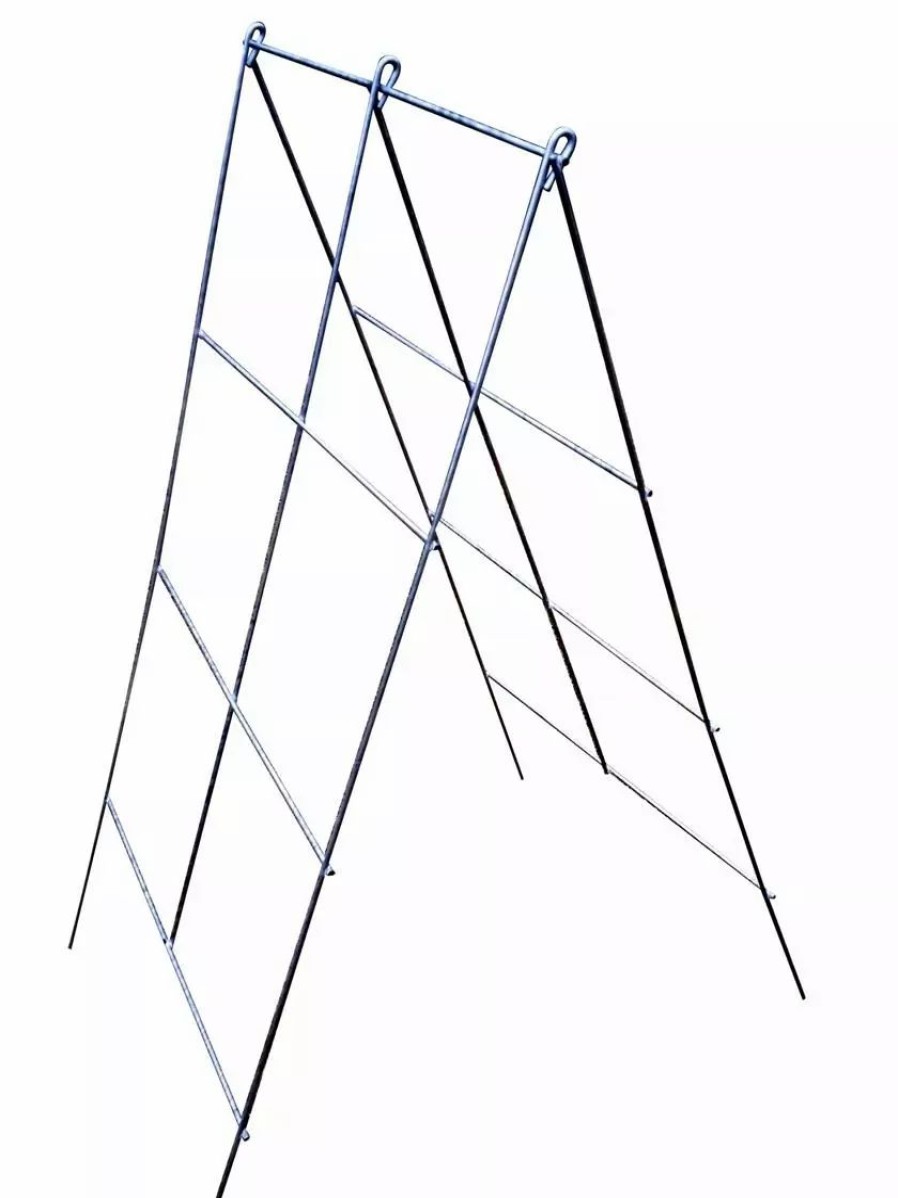 Plant Supports * | Gsc Heavy-Duty A-Frame Plant Supports Galvanized 42 , Set Of 5