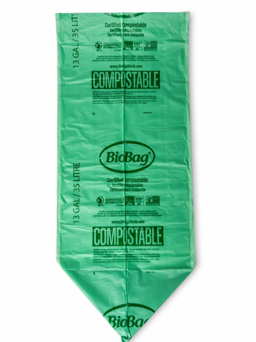 Home & Kitchen * | Gsc Biobag Tall Kitchen Food Scrap Bags, 13 Gallon