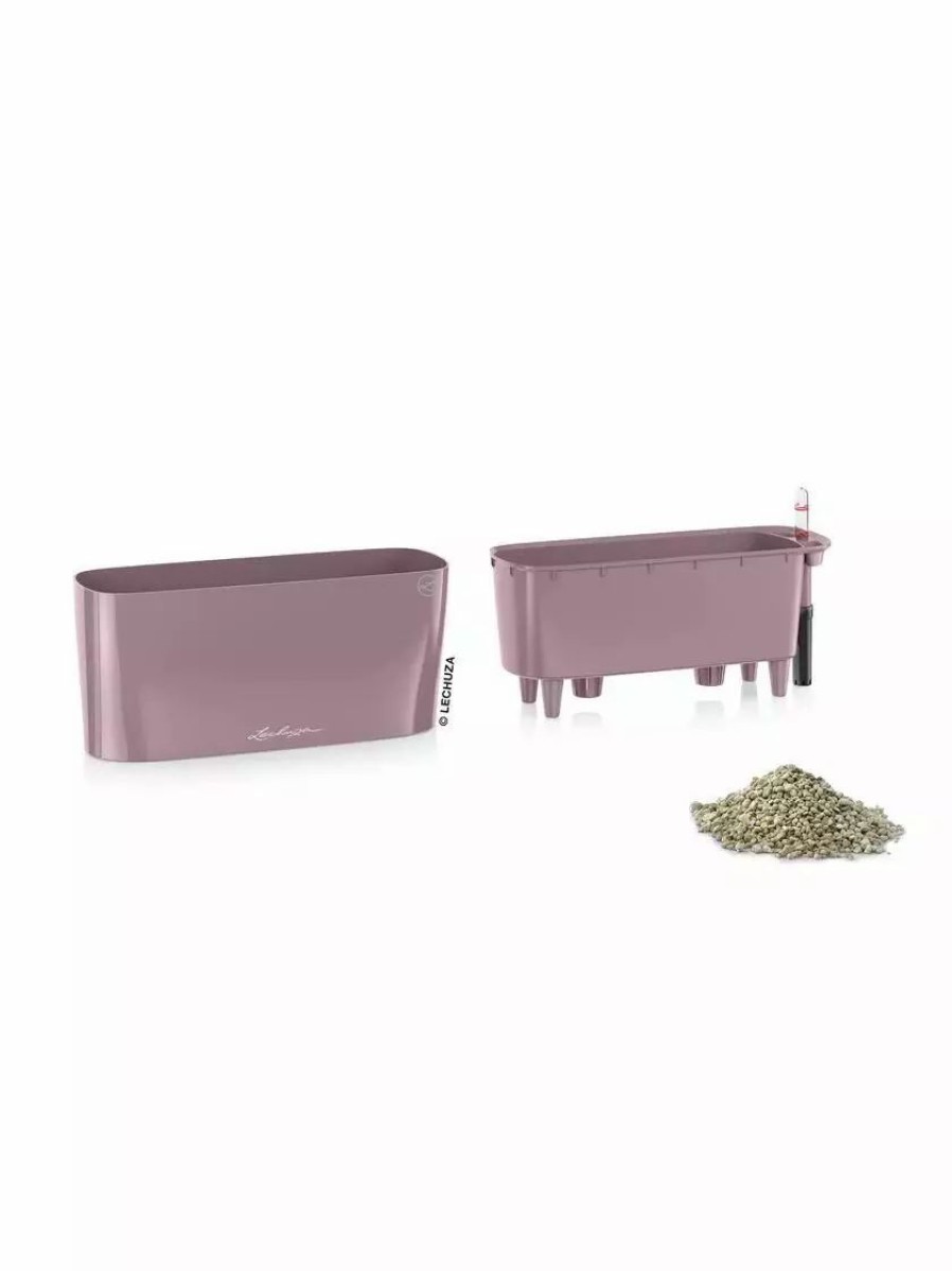 Planters & Raised Beds * | Gsc Lechuza Delta Self-Watering Windowsill Planters