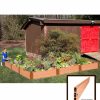 Planters & Raised Beds * | Gsc L-Shaped Composite Raised Bed, 12'X12 With 1 Boards