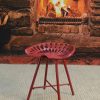 Home & Kitchen * | Gsc Rustic Dylan Stationary Tractor Seat Stool