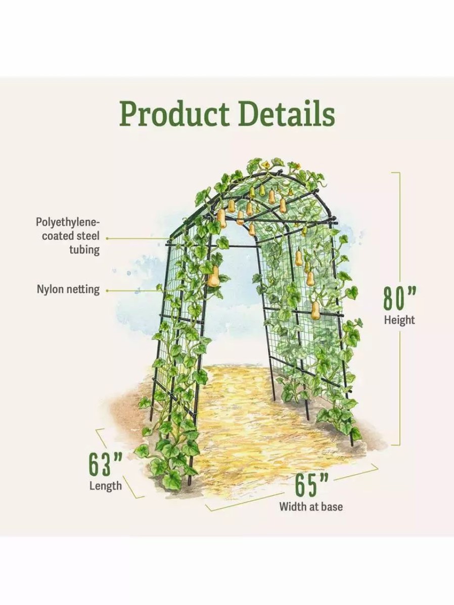 Plant Supports * | Gsc Titan Squash Tunnel