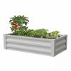 Planters & Raised Beds * | Gsc Powder-Coated Metal Raised Garden Bed, 24 X 48