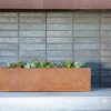 Planters & Raised Beds * | Gsc Veradek Metallic Series Corten Steel Window Box Planter, 36