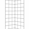 Plant Supports * | Gsc Two Panel Folding Trellis Black