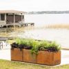 Planters & Raised Beds * | Gsc Corten Steel Modular Raised Bed, 2'X6