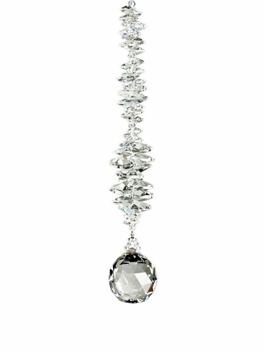 Home & Kitchen * | Gsc Crystal Ultra Grand Cascade Suncatcher, Ice