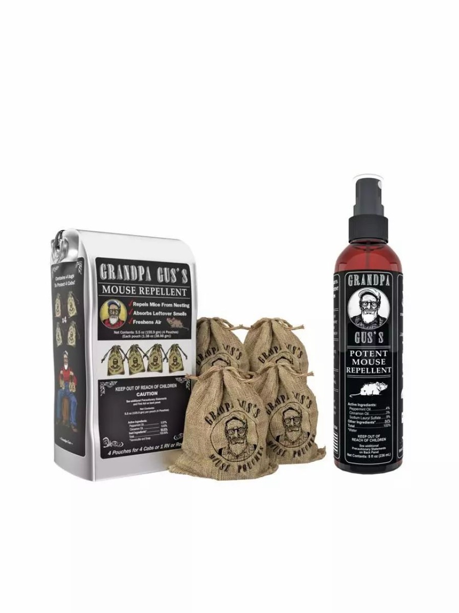 Home & Kitchen * | Gsc Grandpa Gus'S Mouse Repellent Kit