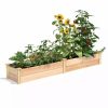 Planters & Raised Beds * | Gsc Premium Cedar Raised Garden Bed, 16 X 96