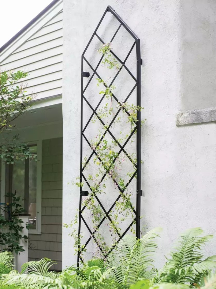 Plant Supports * | Gsc Lattice Gable Wall Trellis