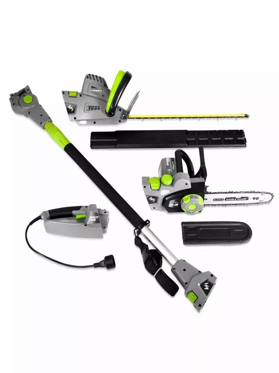 Landscaping Tools & Supplies * | Gsc Earthwise 4-In-1 Chainsaw Trimmer, 120V