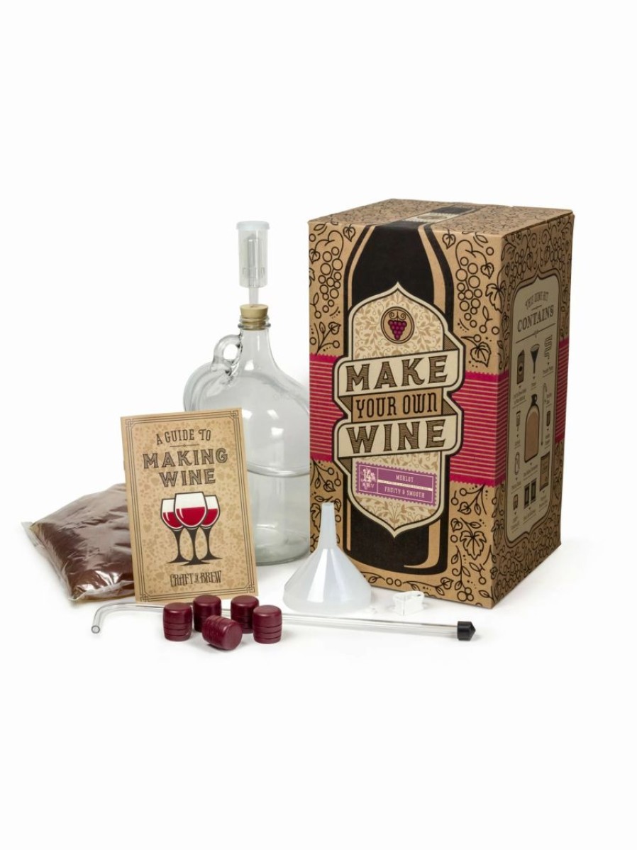 Home & Kitchen * | Gsc Merlot Wine Making Kit