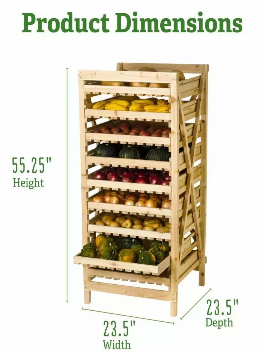 Home & Kitchen * | Gsc Orchard Rack, 9 Drawer