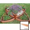 Planters & Raised Beds * | Gsc Classic Sienna Versailles Sunburst Raised Garden Bed With 2 Boards