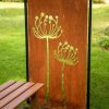 Landscaping Tools & Supplies * | Gsc Queen Anne'S Lace Corten Steel Screen