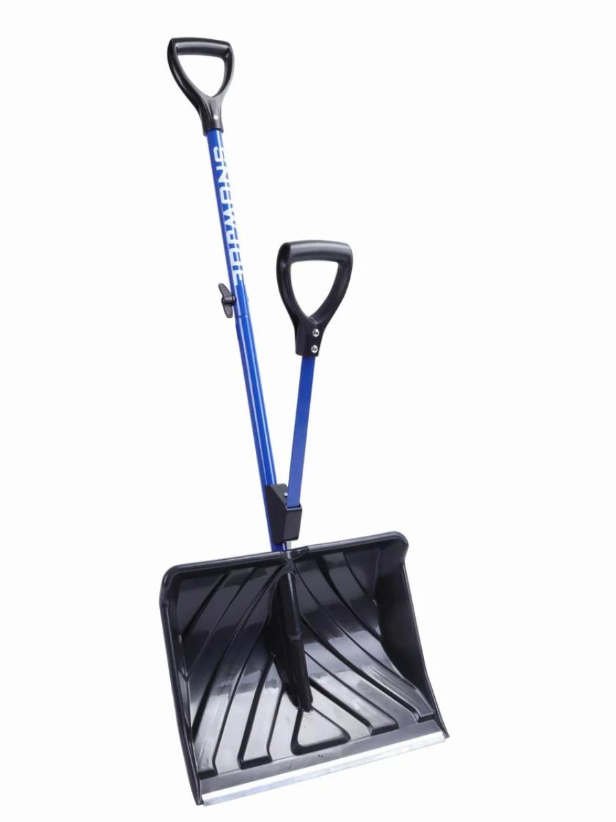 Landscaping Tools & Supplies * | Gsc Snow Joe Sj-Shlv01 Shovelution Strain-Reducing Snow Shovel | 18-Inch | Spring Assisted Handle