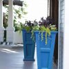 Planters & Raised Beds * | Gsc Fairfield Self-Watering Tall Patio Planters, 34"