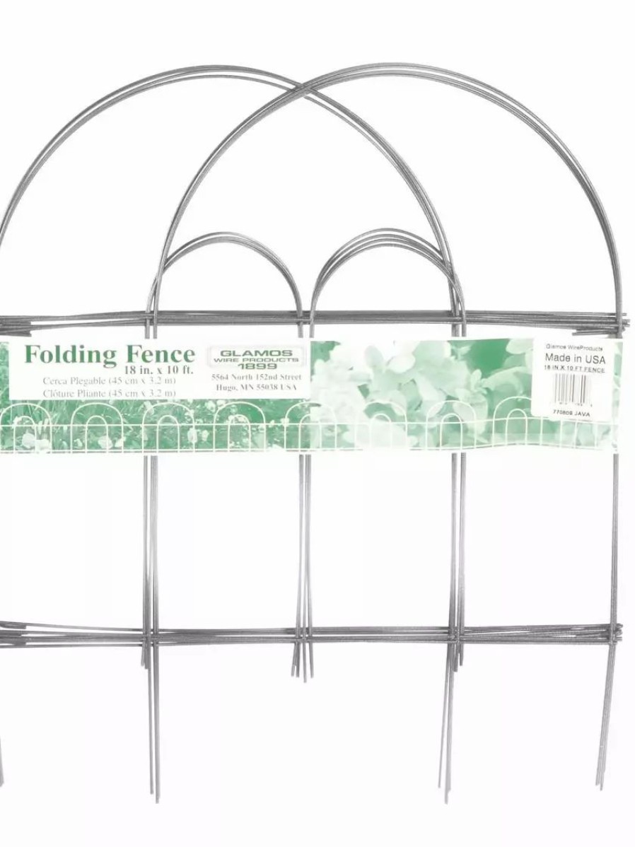 Landscaping Tools & Supplies * | Gsc Econo Folding Fence 18 X 10 , Set Of 12