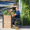 Planters & Raised Beds * | Gsc Wheelchair Accessible Elevated Garden Bed