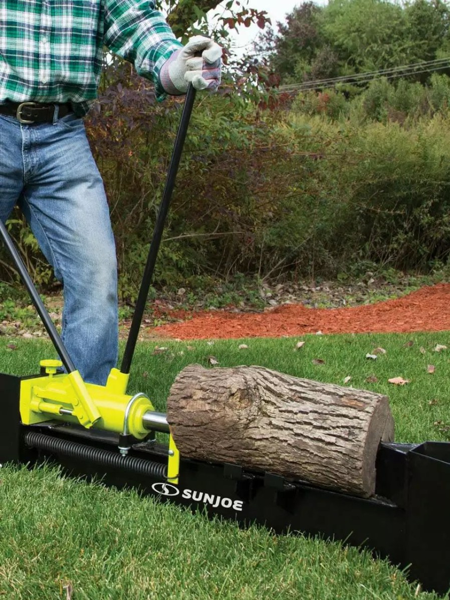 Landscaping Tools & Supplies * | Gsc Snow Joe 10 Ton Manual Log Splitter