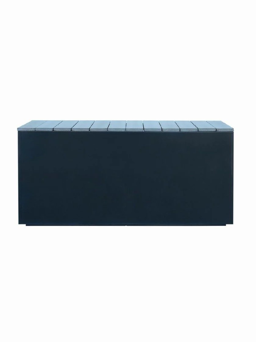 Planters & Raised Beds * | Gsc Nice Aluminum Trough Planters With Bench Top, 20 X46 X40 High