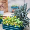 Planters & Raised Beds * | Gsc Demeter Corrugated Metal Raised Bed, 34 X 34