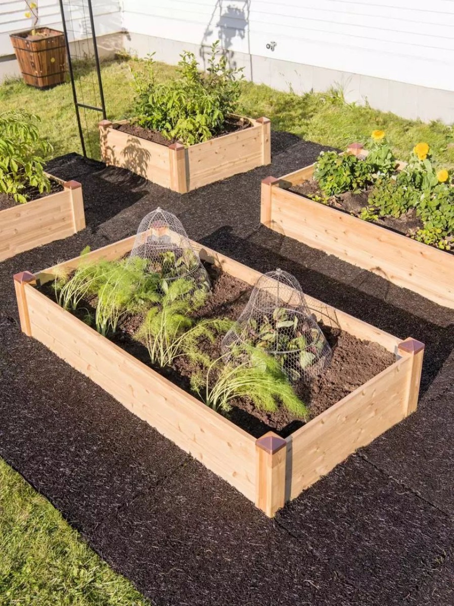 Planters & Raised Beds * | Gsc Copper Cap Raised Beds