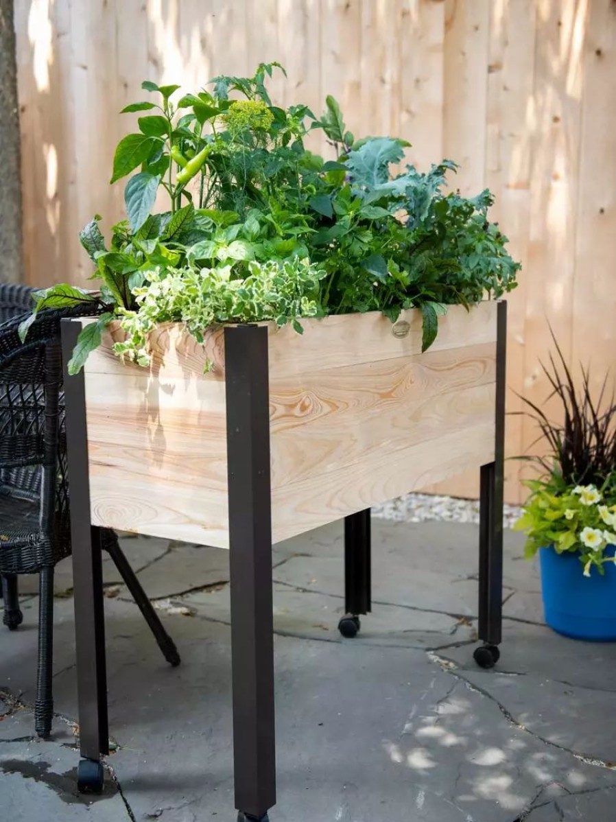 Planters & Raised Beds * | Gsc Rolling Patio Garden