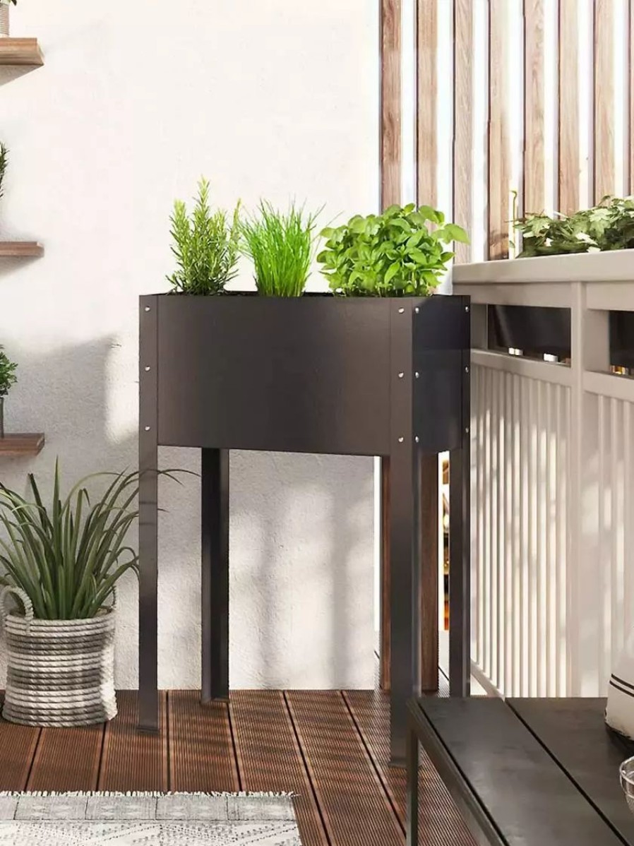 Planters & Raised Beds * | Gsc City Jungle Heidelberg Self-Watering Planter