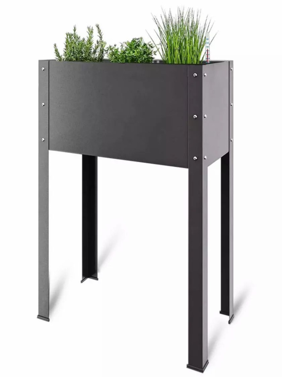 Planters & Raised Beds * | Gsc City Jungle Heidelberg Self-Watering Planter