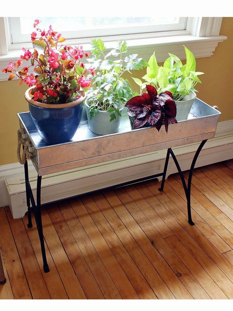 Planters & Raised Beds * | Gsc Achla Designs Trestle Plant Stand