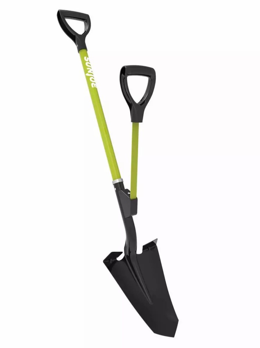 Garden Tools * | Gsc Sun Joe Strain-Reducing Spear Head Digging Shovel