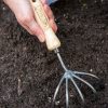 Garden Tools * | Gsc Gardener'S Lifetime 5-Tine Cultivator With Short Handle