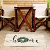 Home & Kitchen * | Gsc Foflor Home With Wreath Mat, 23 X 36