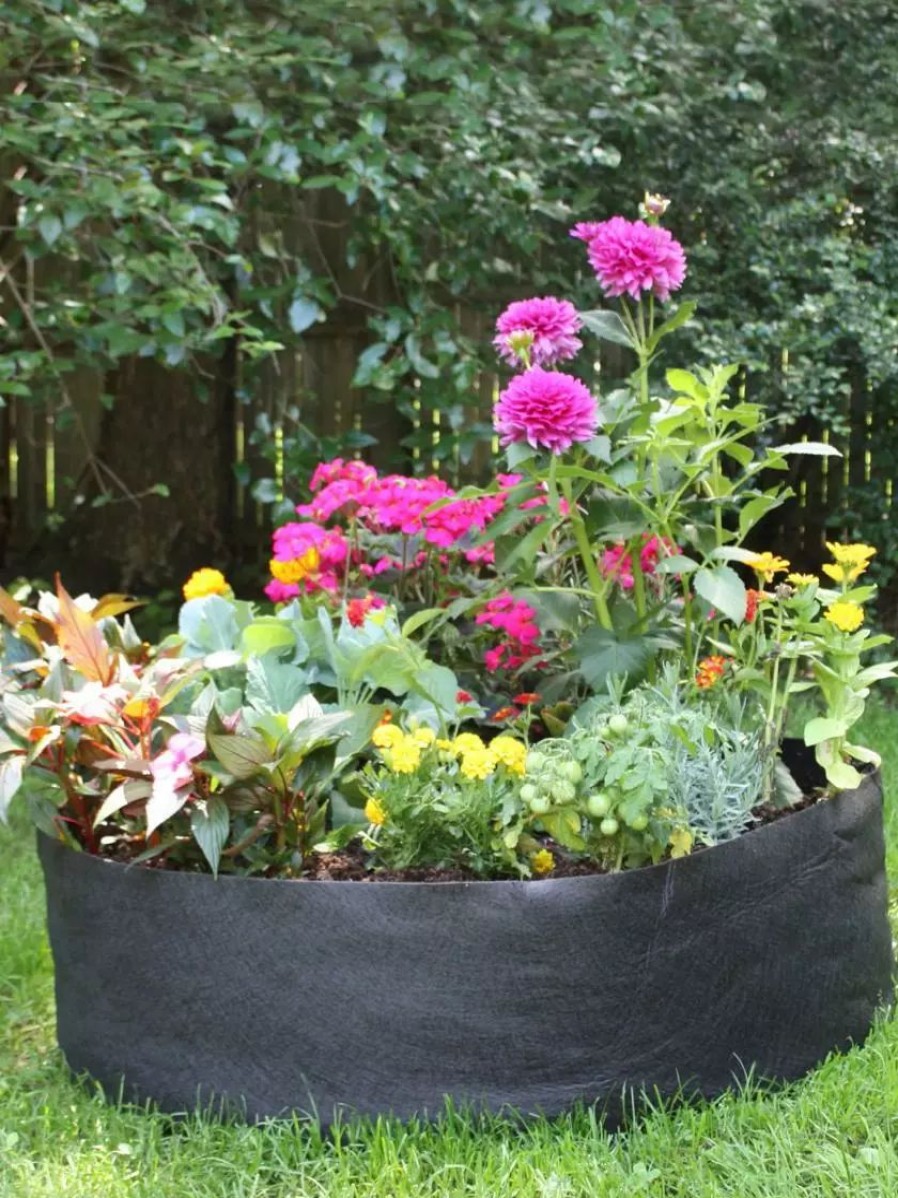 Planters & Raised Beds * | Gsc Smart Pot Round Raised Bed