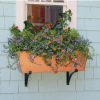 Planters & Raised Beds * | Gsc Achla Designs Plain Copper Plated Flower Box, Large