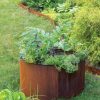 Planters & Raised Beds * | Gsc Birdies Corten Steel Round Raised Beds