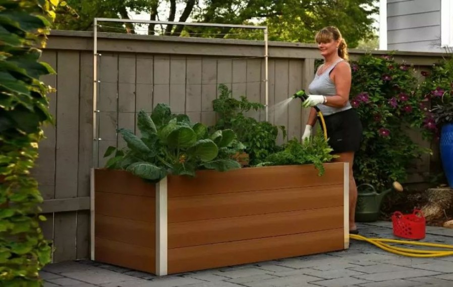 Planters & Raised Beds * | Gsc Urban Keyhole Garden 3 X 5