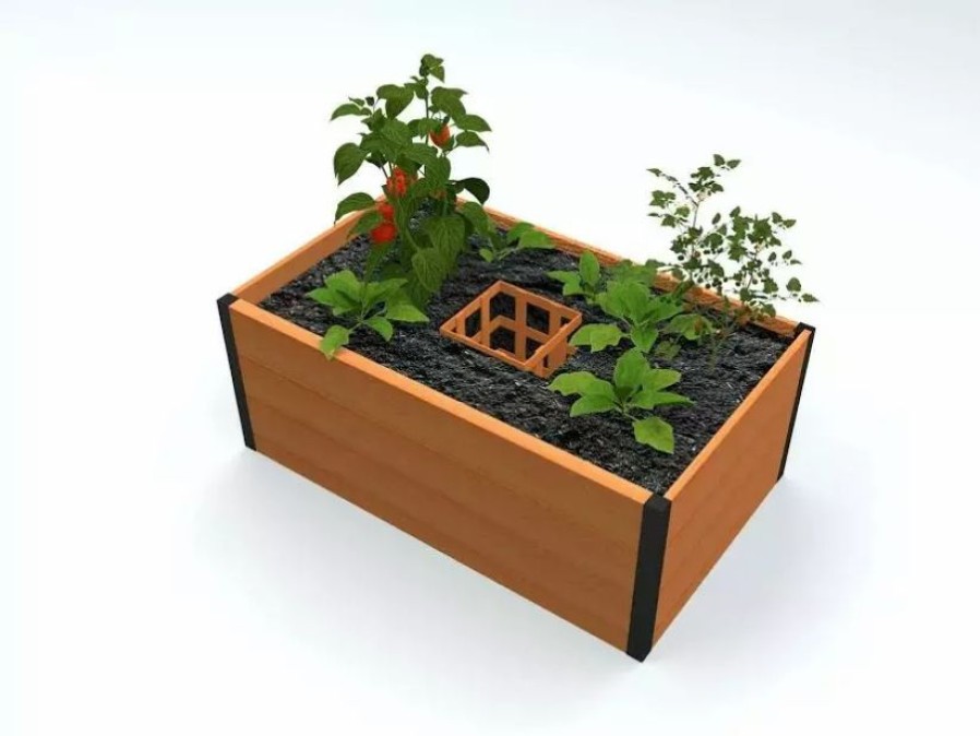 Planters & Raised Beds * | Gsc Urban Keyhole Garden 3 X 5