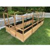 Planters & Raised Beds * | Gsc Garden In A Box With Deer Fence, 8 X 16