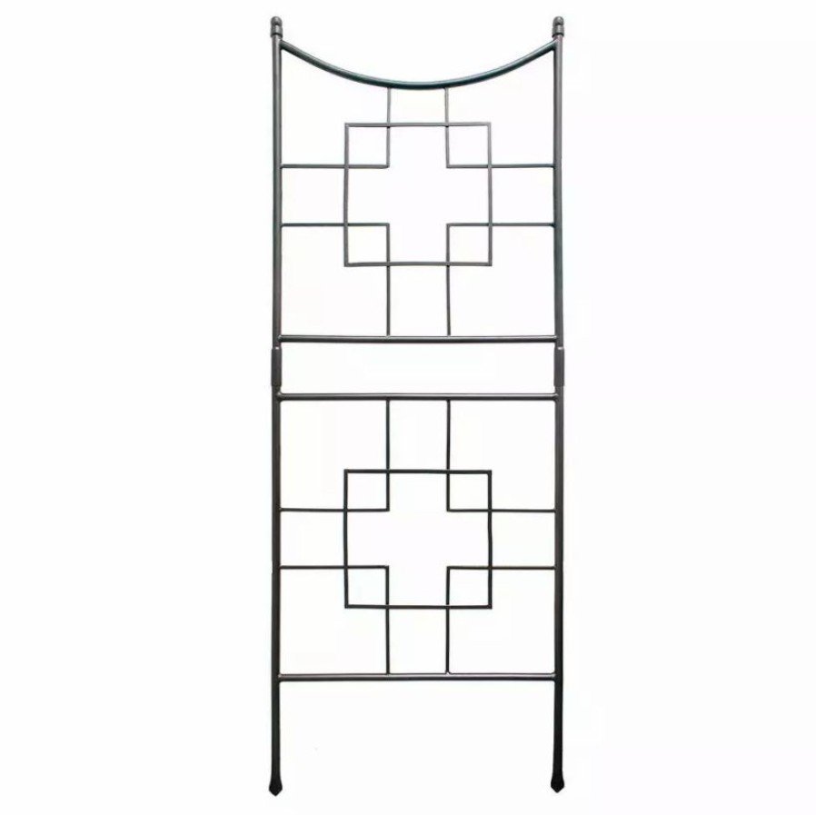 Plant Supports * | Gsc Achla Designs Square-On-Squares Trellis