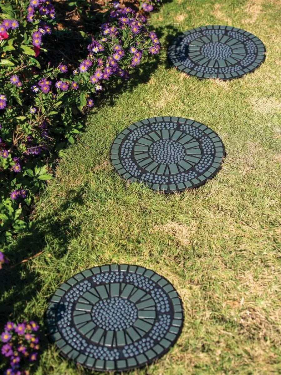 Landscaping Tools & Supplies * | Gsc Starburst Mosaic Stepping Stone