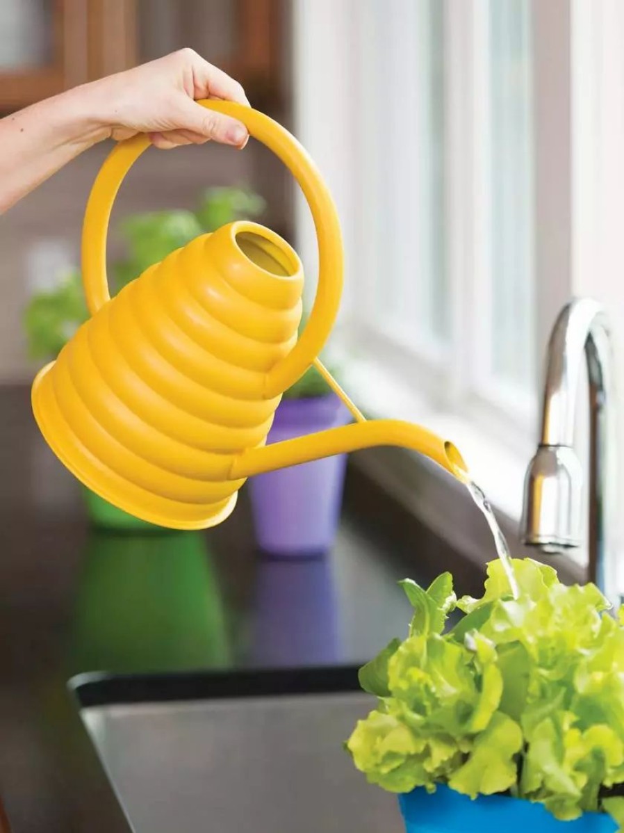 Home & Kitchen * | Gsc Bee Skep Watering Can