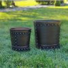 Planters & Raised Beds * | Gsc Riveted Planters, Set Of 2